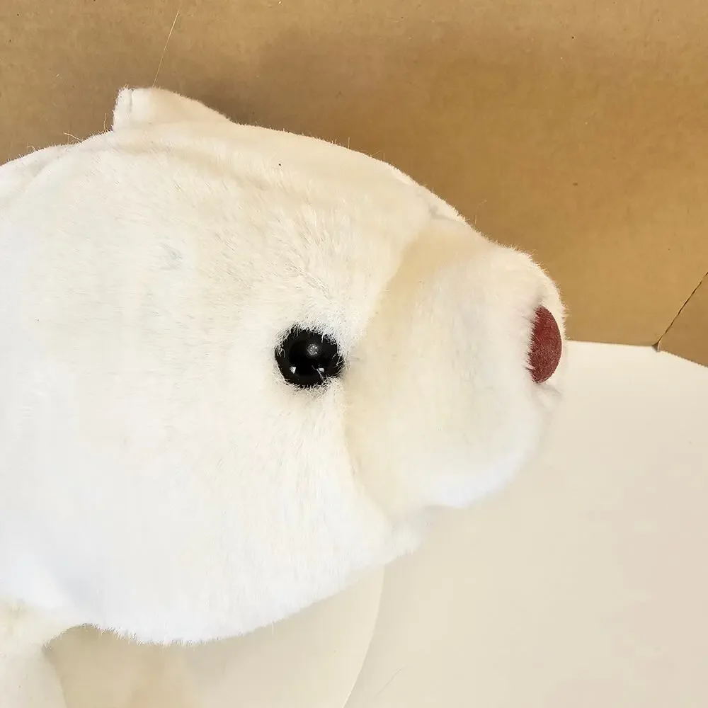 Gund White Polar Bear Plush Stuffed Animal 12” Vintage White Teddy Bear Toy